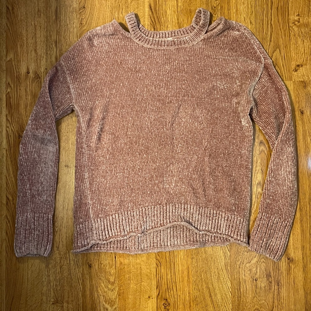 Mudd, Light Pink, Sweater, Size Medium